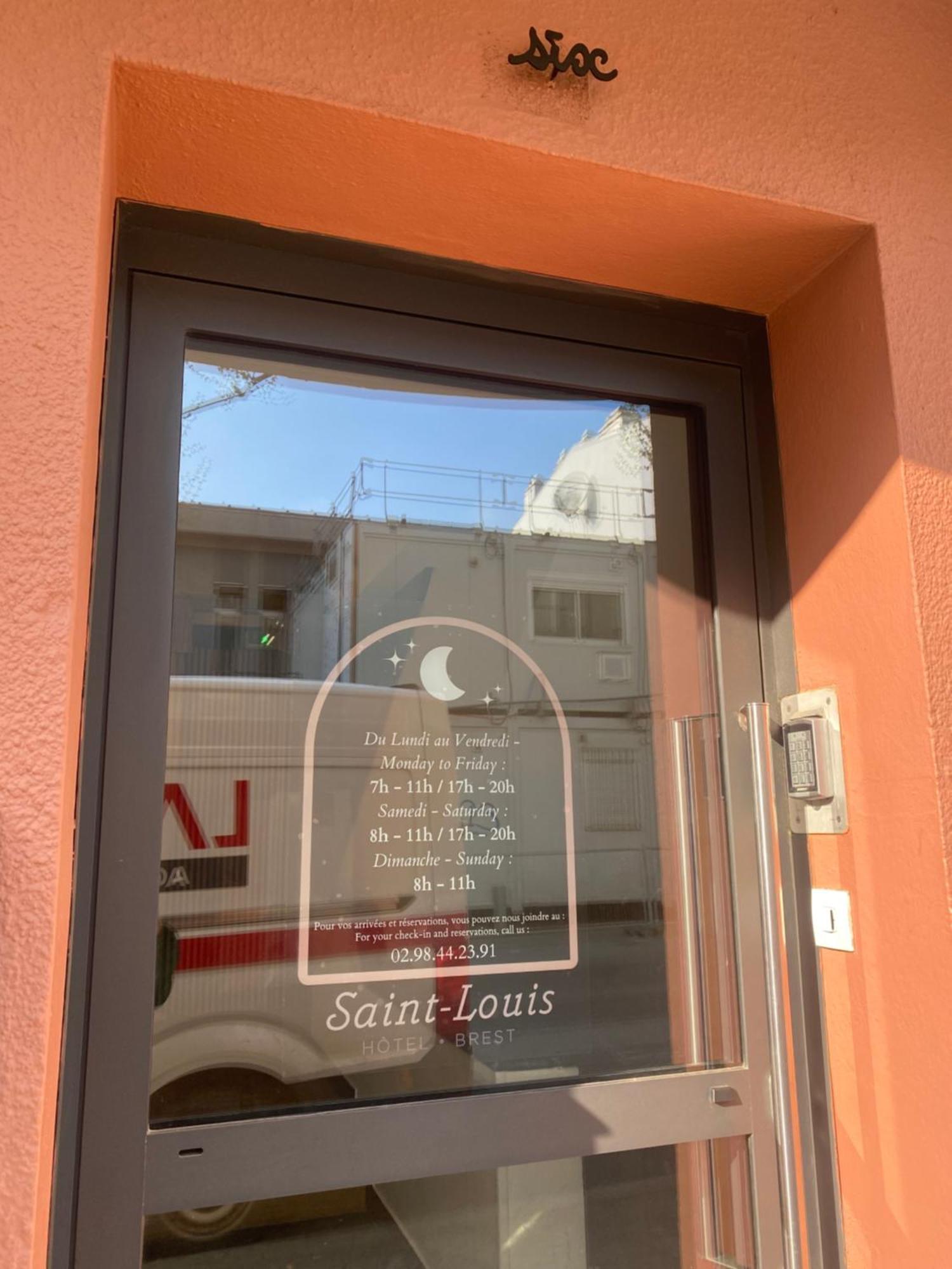 Hotel Saint Louis Brest Exterior foto